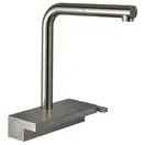 Смеситель для кухни Hansgrohe Aquno Select 250 2jet, sBox (цвет - нержавеющая сталь), с вытяжным душем (73830800) фото 1 Aquada.com.ua