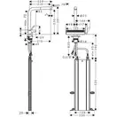 Hansgrohe Aguno Select 250 Смеситель для кухни, стальной (73830800)
