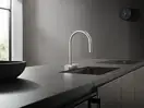 Смеситель для кухни Hansgrohe Aquno Select 170 3jet, sBox (цвет - нержавеющая сталь), с вытяжным душем (73831800) фото 2 Aquada.com.ua