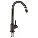 Змішувач для кухні Qtap D007FBL PVD (QTD007FBLPVD) фото 1 Aquada.com.ua
