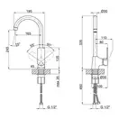 Змішувач для кухні Qtap Lipno 9023101UC (QTLIPNO9023101UC) фото 2 Aquada.com.ua