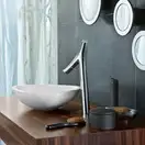 Смеситель для раковины Axor Starck Organic (цвет - хром) (12013000) фото 4 Aquada.com.ua