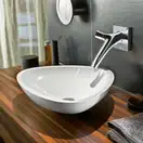 Смеситель для раковины настенный Axor Starck Organic (цвет - хром) (12015000) фото 2 Aquada.com.ua