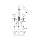Смеситель для раковины Axor Citterio M (34135000) фото 2 Aquada.com.ua