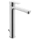 Смеситель для раковины высокий Duravit A.1 (цвет - хром), с донным клапаном (A11040001010) фото 1 Aquada.com.ua