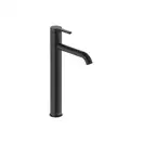Смеситель для раковины высокий Duravit C.1 (цвет - чёрный матовый), без донного клапана, излив 166 мм (C11040002046) фото 1 Aquada.com.ua