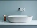 Смеситель для раковины настенный Duravit C.1 (цвет - хром), излив 225 мм (C11070004010) фото 3 Aquada.com.ua
