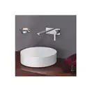 Змішувач для умивальника Grohe Lineare New, на 2 отвори, зовнішня частина, M-Size, хром (19409001)