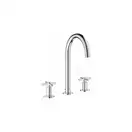 GROHE Смеситель двухвентильный Atrio New для раковины на 3 отверстия, монтаж на бортик, хром (20008003) фото 1 Aquada.com.ua