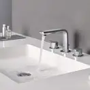 Grohe Lineare Смеситель для раковины на три отверстия, M-Size (20304001) фото 2 Aquada.com.ua