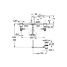 Grohe Allure Brilliant Смеситель для раковины на три отверстия, S-Size (20342000) фото 3 Aquada.com.ua