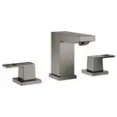 Смеситель для раковины Grohe Eurocube (цвет - тёмный графит, матовый), с донным клапаном (20351AL0) фото 1 Aquada.com.ua