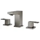 Смеситель для раковины Grohe Eurocube (цвет - тёмный графит, матовый), с донным клапаном (20351AL0) фото 3 Aquada.com.ua
