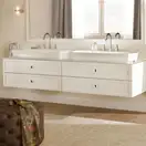 Змішувач для умивальника Grohe Grandera M-Size на 3 отвори, хром (20389000)