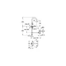Grohe Atrio Смеситель для раковины на одно отверстие, L-Size (21022000) фото 3 Aquada.com.ua