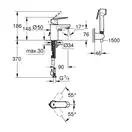 Grohe Eurosmart Cosmopolitan Смеситель для раковины, хром (23125000)