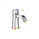 Смеситель для раковины Grohe Grandera (цвет - хром/золото) (23310IG0) фото 1 Aquada.com.ua