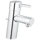 Смеситель для раковины Grohe Concetto (цвет - хром), с донным клапаном (2338010E) фото 1 Aquada.com.ua