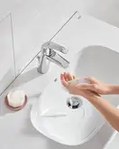 GROHE Одноважільний змішувач для раковини M-size Eurosmart  (2339310E) (2339310E) фото 10 Aquada.com.ua