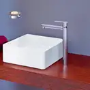 Смеситель однорычажный для раковины Grohe Lineare 1/2" L-Size (цвет - хром) без донного клапана (23405001) фото 3 Aquada.com.ua