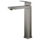 Смеситель для раковины высокий Grohe Eurocube XL-Size (цвет - тёмный графит, матовый), без донного клапана (23406AL0) фото 3 Aquada.com.ua