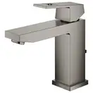 Смеситель для раковины Grohe Eurocube M-Size (цвет - тёмный графит, матовый), с донным клапаном (23445AL0) фото 3 Aquada.com.ua