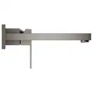 Смеситель для раковины настенный Grohe Eurocube M-Size (цвет - тёмный графит, матовый), вынос 231 мм (23447AL0) фото 2 Aquada.com.ua