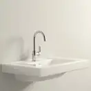 Смеситель для раковины Grohe Eurosmart (цвет - хром), с донным клапаном (23537002) фото 2 Aquada.com.ua
