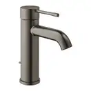 Смеситель для раковины Grohe Essence S-Size (цвет - тёмный графит, матовый), с донным клапаном (23589AL1) фото 1 Aquada.com.ua