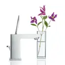 Смеситель однорычажный для раковины Grohe Eurocube Joy DN 15 S-Size (цвет - хром) с донным клапаном (23654000) фото 4 Aquada.com.ua