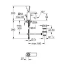 Змішувач для умивальника Grohe EuroCube Joy S-Size, хром (23654000)