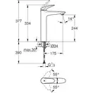 Grohe Eurostyle Смеситель однорычажный для раковины XL-Size (23719003) фото 2 Aquada.com.ua