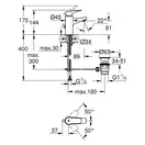 Grohe BauFlow Смеситель однорычажный для раковины S-Size (23751000) фото 2 Aquada.com.ua