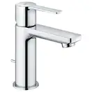Смеситель для раковины Grohe Lineare XS-Size (цвет - хром), с донным клапаном (23790001) фото 1 Aquada.com.ua