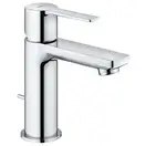 Смеситель однорычажный для раковины Grohe Lineare DN 15 XS-Size (цвет - хром) без донного клапана (23791001) фото 1 Aquada.com.ua