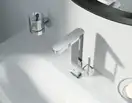 Grohe Plus Смеситель однорычажный для раковины , L-Size с нажимним донним клапаном (23873003) фото 3 Aquada.com.ua