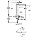 Grohe Eurosmart Cosmopolitan Смеситель для раковины, хром (23921000)