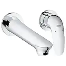 Смеситель для раковины на два отверстия Grohe Solid Eurostyle M-Size (цвет - хром) вынос 203 мм (29097003) фото 1 Aquada.com.ua