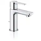 Смеситель однорычажный для раковины Grohe Lineare DN 15 XS-Size (цвет - хром) с доным клапаном (32109001) фото 8 Aquada.com.ua
