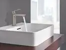 Смеситель однорычажный для раковины Grohe Lineare DN 15 S-Size (цвет - хром) с доным клапаном (32114001) фото 2 Aquada.com.ua