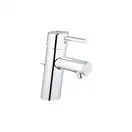 Смеситель однорычажный для раковины Grohe Concetto DN 15 S-Size (цвет - хром) с донным клапаном (3220410E) фото 1 Aquada.com.ua