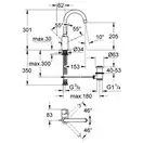 GROHE Для раковины EUROSMART COSMOPOLITAN (32830000) фото 3 Aquada.com.ua