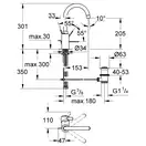 GROHE Для раковины EUROSMART COSMOPOLITAN (32830000) фото 4 Aquada.com.ua