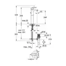 Grohe BauLoop Смеситель для раковины XL, хром (32856000)