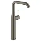 Смеситель для раковины высокий Grohe Essence XL-Size (цвет - тёмный графит, матовый), без донного клапана (32901AL1) фото 1 Aquada.com.ua