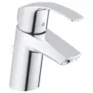 Смеситель однорычажный для раковины Grohe Eurosmart DN 15 S-Size (цвет - хром) с донным клапаном (33265002) фото 10 Aquada.com.ua
