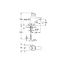 Смеситель для раковины Grohe Eurodisc SE (цвет - хром) (36233000) фото 2 Aquada.com.ua