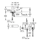 Grohe Euroeco Cosmopolitan E Монокран сенсорный, хром (36384000)