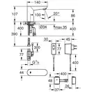 Grohe Euroeco Cosmopolitan E Монокран сенсорный, хром (36409000)