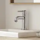 Смеситель для раковины, однорычажный Hansgrohe Talis Classic (цвет - хром), с донным клапаном (14111000) фото 2 Aquada.com.ua